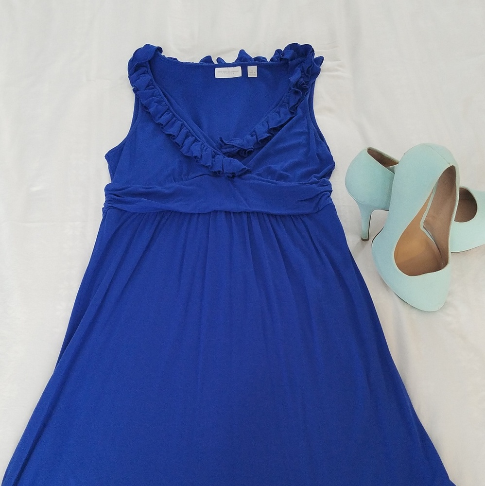New York & Company royal blue dress